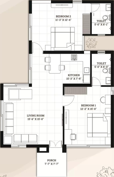 2 BHK House/Villa in Sangath Good Times in Dahegam, Gandhinagar - Image 552847