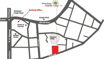 Location of Shree Rang Nano City - Image 64116