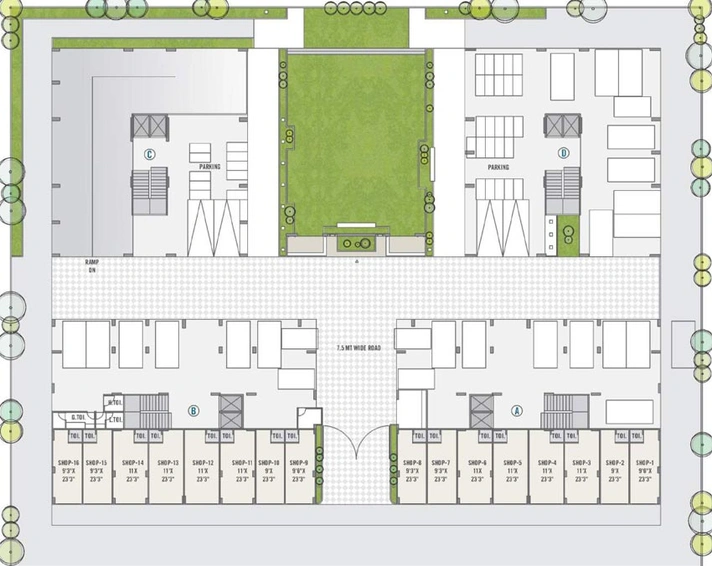 Master Plan of Om Arise in Pethapur, Gandhinagar - Image 65201
