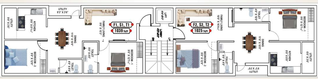Floor Plan of KB Krishna in Korattur, Chennai - Image 58392