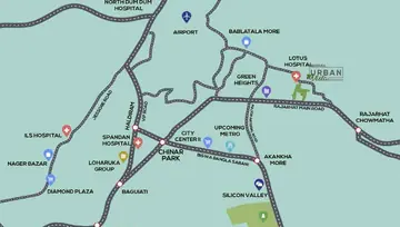 Location of Loharuka Urban Vista Phase 1 - Image 59089