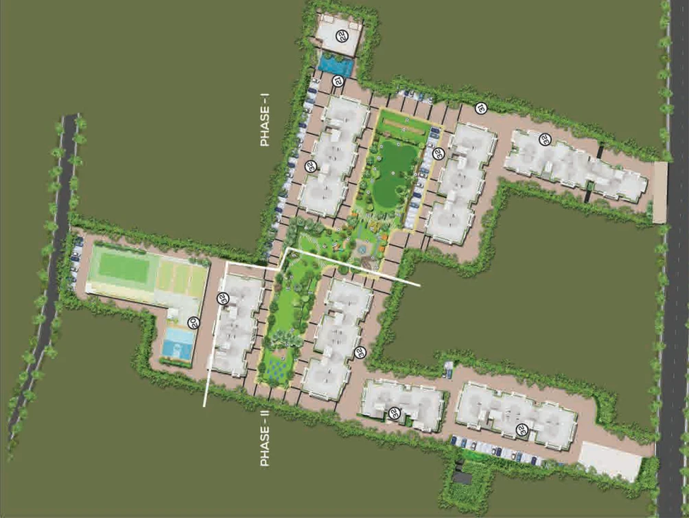 Master Plan of Loharuka Urban Vista Phase 1 in Rajarhat, Kolkata - Image 59091