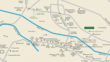 Location of Ambuja Ecospace Residencia - Image 59103