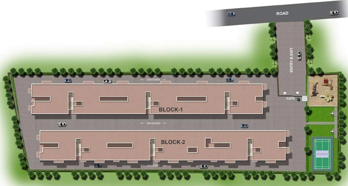 Master Plan of Jains Antara in Vilankurichi, Coimbatore - Image 58244