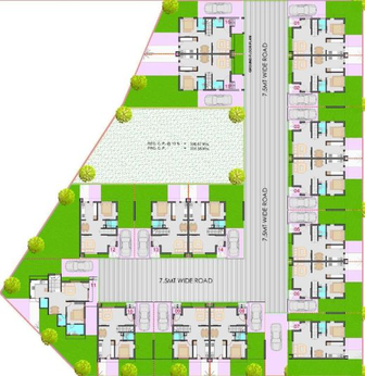 Master Plan of BT Aashudev Villa in Kalol, Gandhinagar - Image 63293