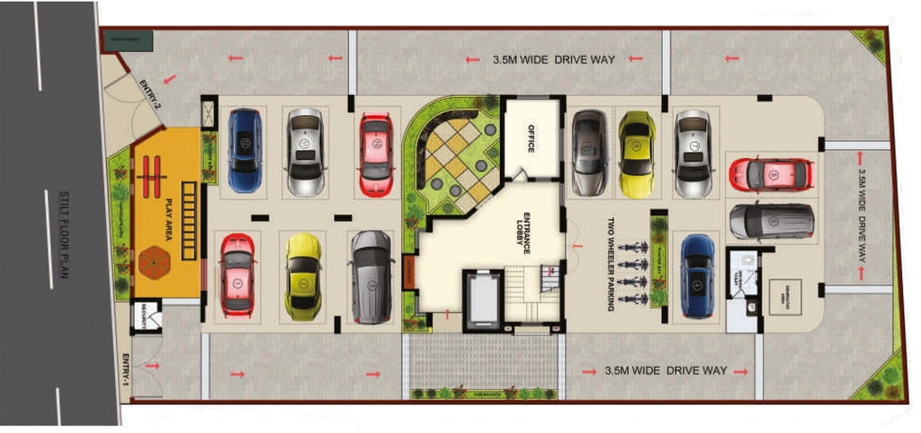 Master Plan of GRC Avighna in Gopalapuram, Coimbatore - Image 58979