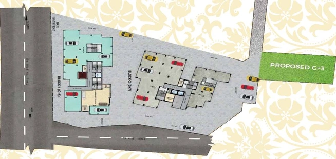 Master Plan of Rajwada Grand Avenue in Narendrapur, Kolkata - Image 58896