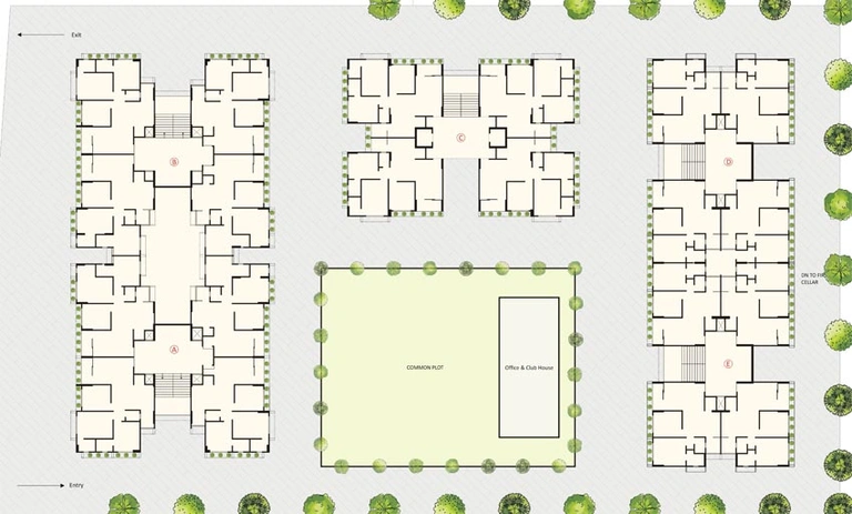 Master Plan of Shyam Status in Valad, Gandhinagar - Image 65676