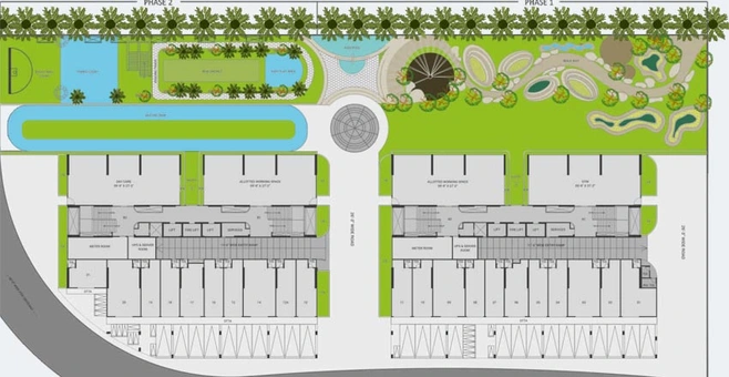 Master Plan of Sangath Smart Life in Gift City, Gandhinagar - Image 65334