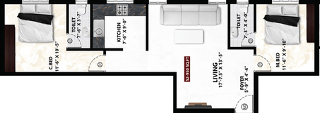 2 BHK Flat in Viva Venue in Pammal, Chennai - Image 519107