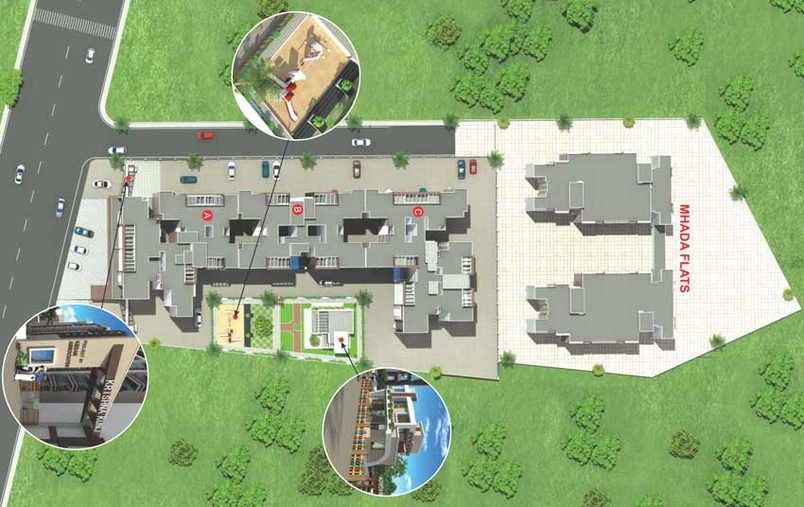 Master Plan of Kedar Krishna Kunj in Wadgaon, Pune - Image 20442