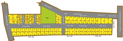 Master Plan of Manchester Mayberry in Vellakinar, Coimbatore - Image 58629