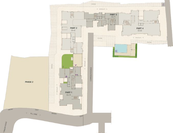 Master Plan of PS Equinox in Tangra, Kolkata - Image 59015