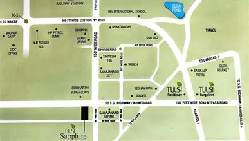 Location of Saanvi Tulsi Sapphire - Image 63698