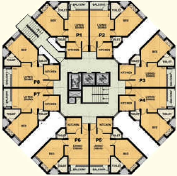 Floor Plan of KGISL Metropolis in Saravanampatti, Coimbatore - Image 167903