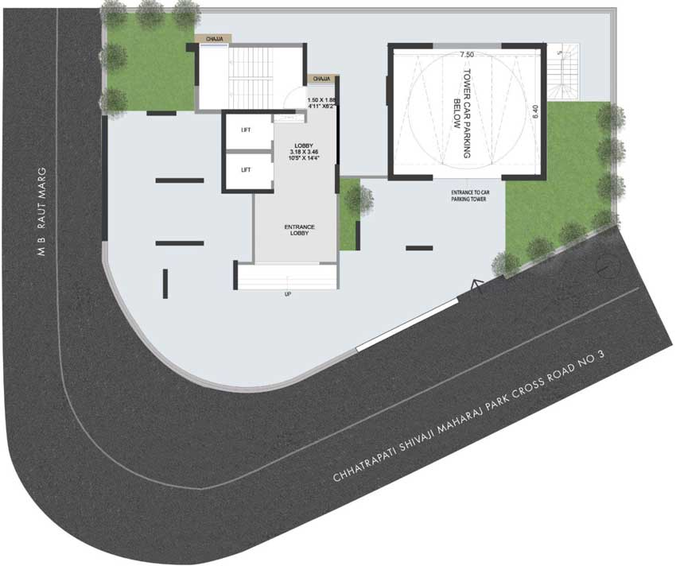 Master Plan of Sugee Saraswati Niwas in Dadar West, Mumbai - Image 20919