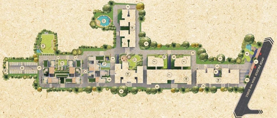 Master Plan of Jain Dream Gurukul in Madhyamgram, Kolkata - Image 59236