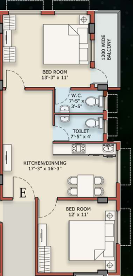 2 BHK Flat in Kappa Signatures in Rajarhat, Kolkata - Image 524448