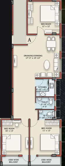3 BHK Flat in Kappa Signatures in Rajarhat, Kolkata - Image 524450
