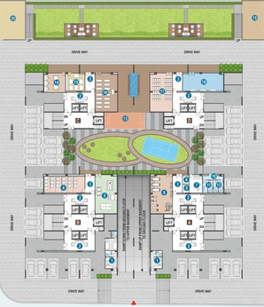 Master Plan of Devsatya Verdana in Raysan, Gandhinagar - Image 64147