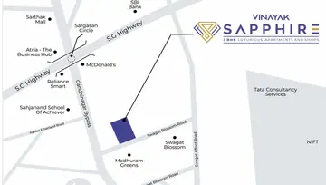 Location of Vinayak Sapphire - Image 64212