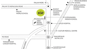 Location of PS The 102 - Image 59302