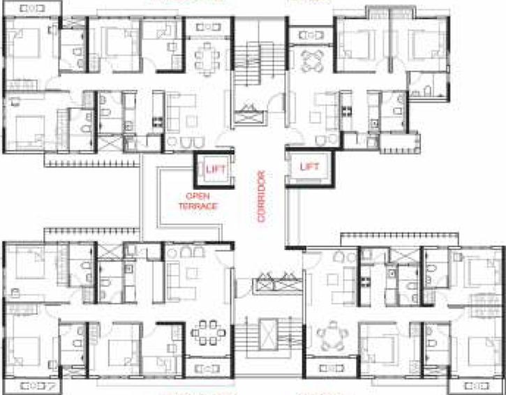 Floor Plan of PS Soul in New Town, Kolkata - Image 59309
