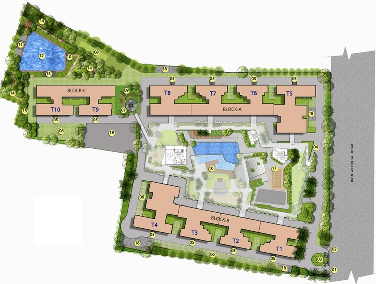 Master Plan of PS Soul in New Town, Kolkata - Image 59310