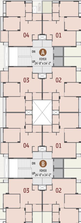 Floor Plan of Samved Dreams in Sargasan, Gandhinagar - Image 64125