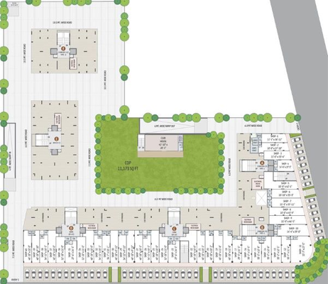 Master Plan of Samved Dreams in Sargasan, Gandhinagar - Image 64126