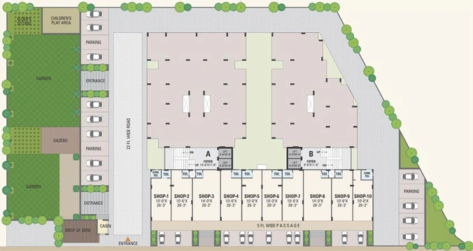 Master Plan of Navratna Swaraj 9Plus in Pethapur, Gandhinagar - Image 65212