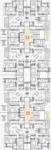 Floor Plan of Bliss Bansari Opulence in Koba, Gandhinagar - Image 65134