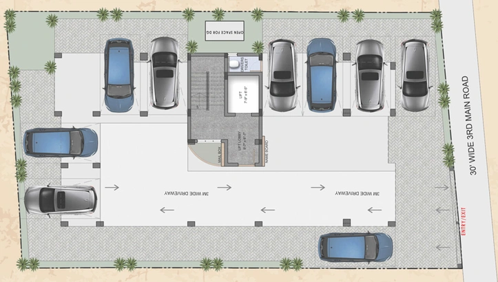 Master Plan of DRA Bliss in Madipakkam, Chennai - Image 58775