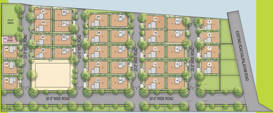 Master Plan of Sakthi Green Park in Kalapatti, Coimbatore - Image 168011