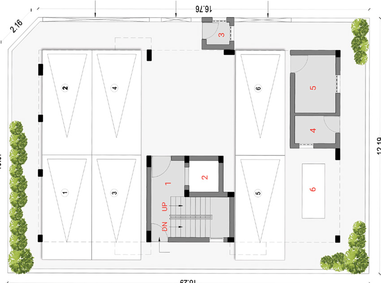 Master Plan of DRA Subramanya in Thiruvanmiyur, Chennai - Image 58795