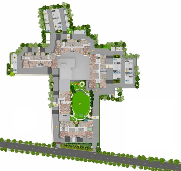 Master Plan of Dhoot Nucleus in New Town, Kolkata - Image 59343