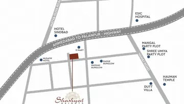 Location of Darshan Shashwat Heights - Image 63344
