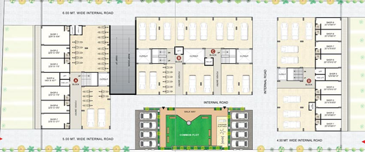 Master Plan of Chandraprabha Kedar Residency in Randheja, Gandhinagar - Image 64806