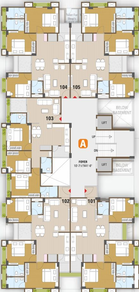 Floor Plan of Darsh Raj Panchamrut in Sector 26, Gandhinagar - Image 65483