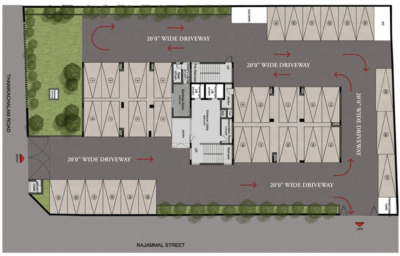 Master Plan of Krishna The Head Quarters in T Nagar, Chennai - Image 59459