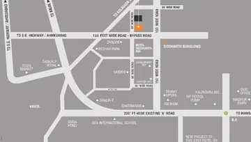 Location of Shree Siddharth Skyline - Image 63818