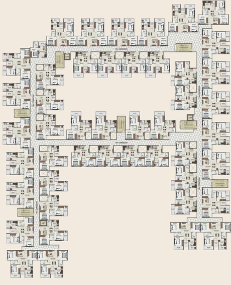 Floor Plan of Sowparnika Spandan in Mettupalayam Road, Coimbatore - Image 167902