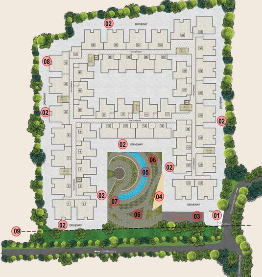 Master Plan of Sowparnika Spandan in Mettupalayam Road, Coimbatore - Image 168084