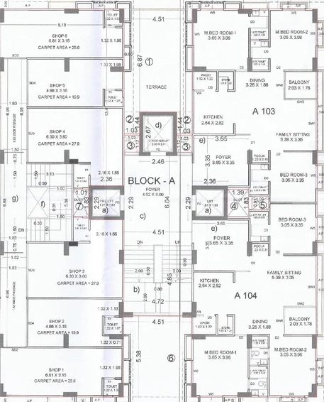 Floor Plan of Nishtha Devsiddhi Felicia in Randesan, Gandhinagar - Image 64705
