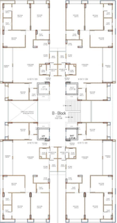 Floor Plan of Madhav Samved Amara in Sargasan, Gandhinagar - Image 64154