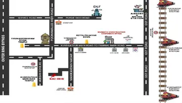 Location of Bharathi Sai Iris - Image 59078