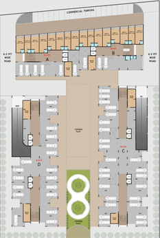 Master Plan of VB Spring City in Pethapur, Gandhinagar - Image 64574