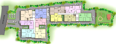 Master Plan of GPS Meena Genesis in Rajarhat, Kolkata - Image 59523