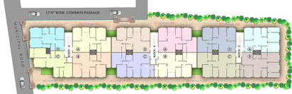 Master Plan of GPS Meena Sunrise in Rajarhat, Kolkata - Image 59515