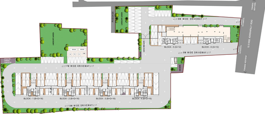 Master Plan of Rohra Imperial in New Town, Kolkata - Image 115505